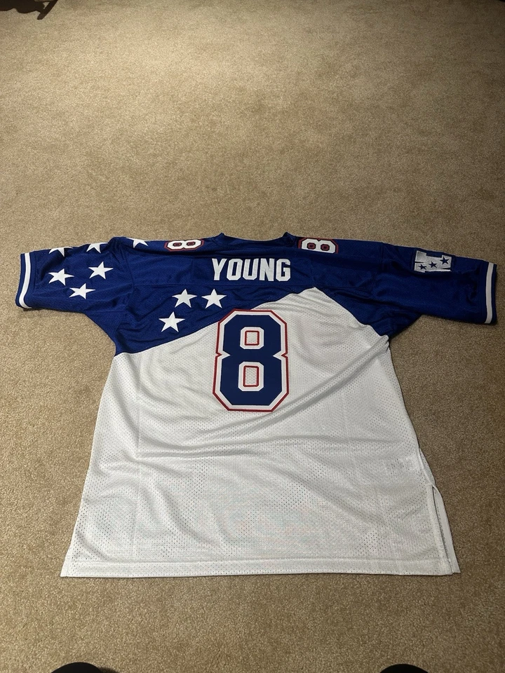 Camiseta Steve Young NFC Mitchell & Ness 1994 Pro Bowl Auténtica - Talla 48 (XL) Foto 3 de 4