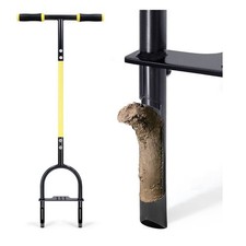 Lawn Aerator Coring Tool with Non-Clog Slot Improve Garden Grass