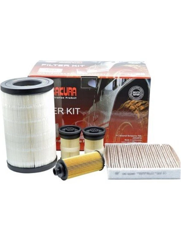 Sakura 4x4 Filter Service Kit fits Holden Colorado 2.8 RG TD (U143CK) (K-65030)