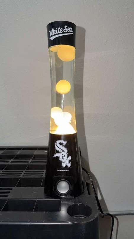 Chicago White Sox Lava Lamp w/ Built-In Bluetooth Speaker