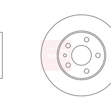 Disque de frein Alfa Romeo SPIDER