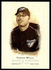 2005 Topps Allen & Ginter Vernon Wells Toronto Blue Jays #51