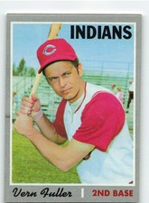 1970 Topps #558 Vern Fuller - Cleveland Indians NM-MT OR BETTER
