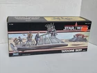 Tatooine Skiff Kenner Star Wars 1984 POTF complete vehicle w/box Stand Vintage