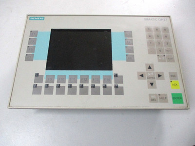 Siemens Simatic Operator Panel OP27 Color 6AV3627-1LK00-1AX0