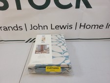 Orla Kiely W168 x D183cm SYCAMORE STRIPE Eyelet Curtains – Duck Egg – Pair