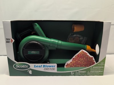Scotts Toy Leaf Blower Fun Yard Realistic Moves Red Toolbox RP047-SC Ages 3+ NIB