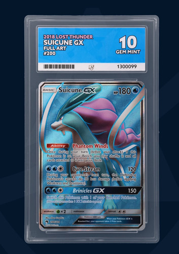 Suicune-GX graded ACE 10 for sale on eBay