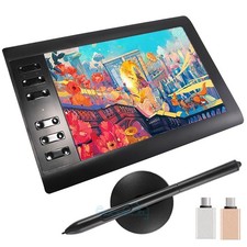 Digital Drawing Tablet with 10x6 inch Screen, Graphics tablet, Battery-free pen