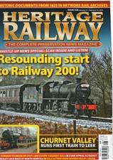 Heritage Railway Magazine Issue 328 January 17 - February 14 2025 VGC Free post