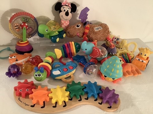 Baby Crib Toys Lamaze, Little Tikes, Fisher Price, Melissa & Doug, Sassy Lot