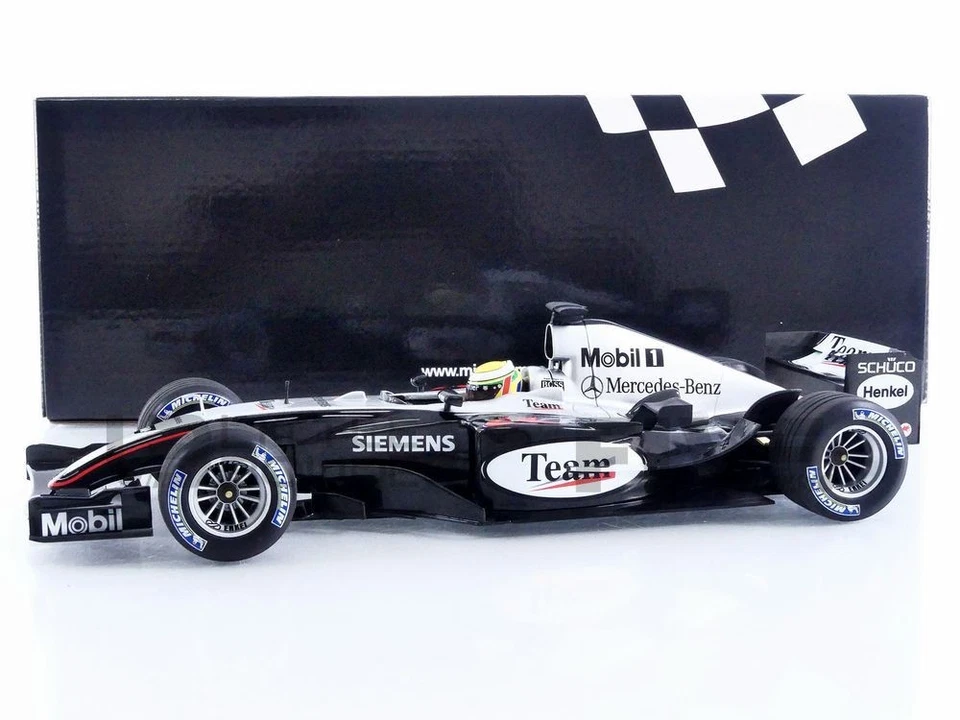 MINICHAMPS 1/18 - MCLAREN MERCEDES MP4/19 - SILVERSTONE TEST 2004 (L. HAMILTON ) - Photo 1/1