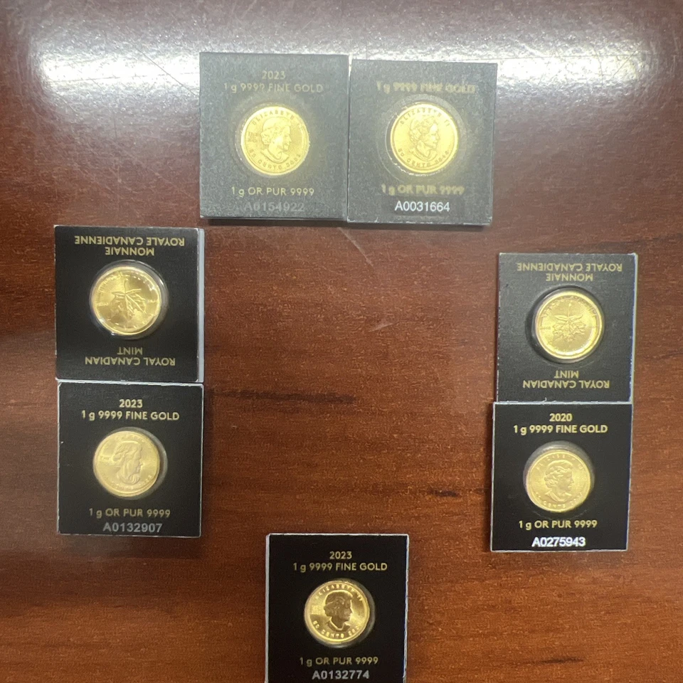 2023 Canada Maplegram 1g Gold Bar .9999 Pure 24K – Sealed Assay RCM Bullion - Image 3 of 4