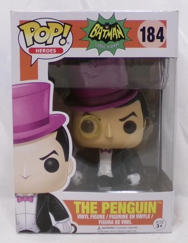 Funko Pop! 184 The Penguin Batman Classic TV Series Vinyl Figure New