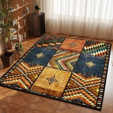Small Rugs 80 x 80cm Square Rug, Moroccan Geometric Area Rugs, 80 x 80 cm 