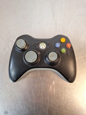 Microsoft Xbox 360 Wireless Controller Black, OEM *Tested* No Battery Pack