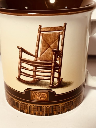 Cracker Barrel Old Country Store Rocker Mug Stoneware Hershel Rocking Chair NWOB - Picture 3 of 8