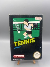 🔥TENNIS NINTENDO NES EUROPEAN VERSION OVP BOXED + ANLEITUNG + modul