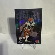 ACT-15 2025 Topps Myles Garrett Cleveland Browns Chrome All-Chrome Refractor