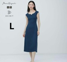 UNIQLO Mamekurogucci Knit Dress L Blue Near Unused SpringSummer