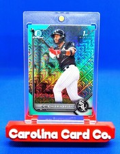 BENYAMIN BAILEY 2022 BOWMAN CHROME AQUA MOJO REFRACTOR #ed 195/225 WHITE SOX SP