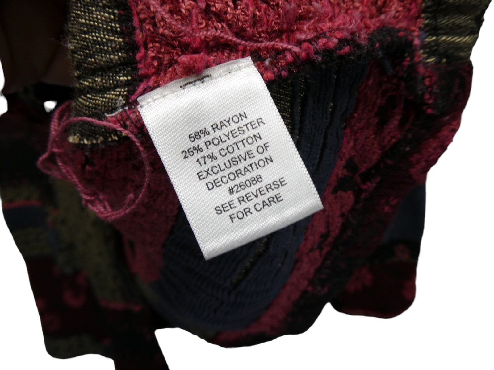 TravelSmith Patchwork Textured Jacket Button Fron… - image 8