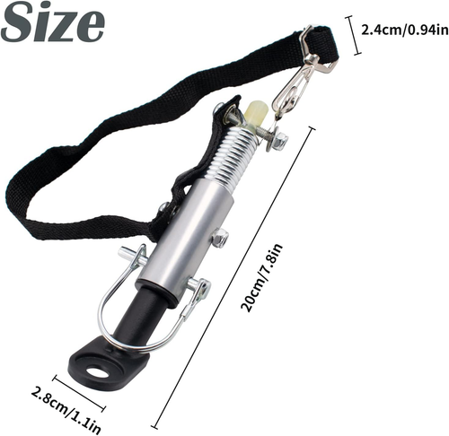 ® Bicycle Trailer Coupler Hitch Black Universal Cycling Adapter Accessories R...
