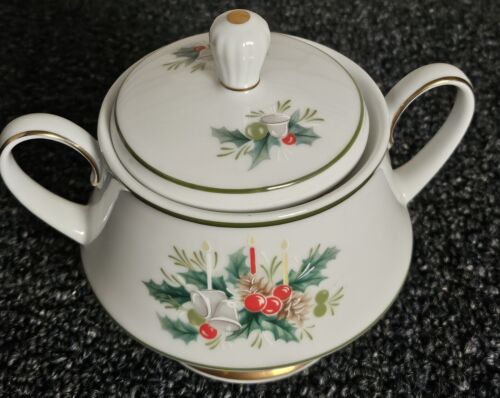 Set di 33 pz Noritake Christmas Holly 2228 (Giappone) se descrizione specifica - Foto 19 di 21