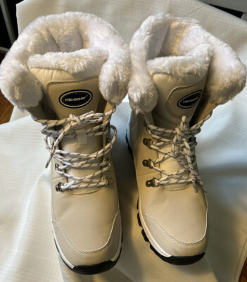 HICODER WOMENS SNOW BOOTS Worn once for 15 minutes | eBay