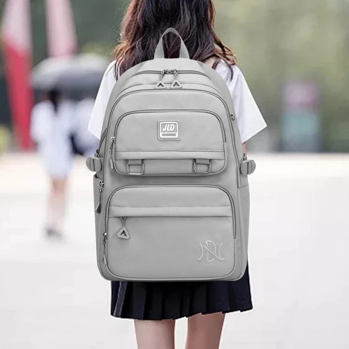 Women's backpack with sales side pockets