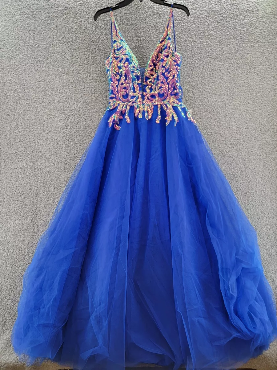 blue dresses for juniors