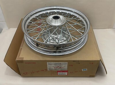 HONDA VT1100C3 SHADOW AERO 2002 FRONT WHEEL SUB # 44650-MBH-020 OEM (B4-5)TISS
