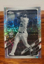 2021 Topps Chrome JARED WALSH Rookie Black & White Mini Diamond Refractor SP