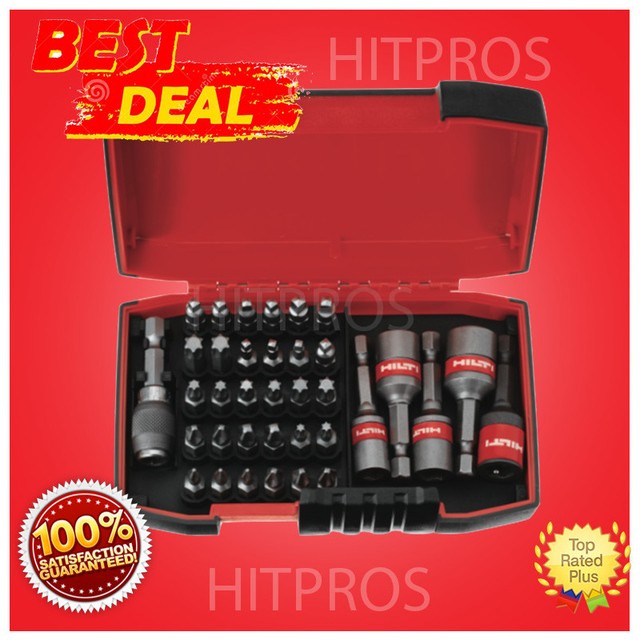 HILTI PROFESSIONAL BIT KIT, COMPLETE, FAST SHIPPING eBay