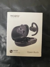 TOZO OpenBuds Lightweight Wireless Earbuds Dual-Axis Open Ear Earhook -BLUE