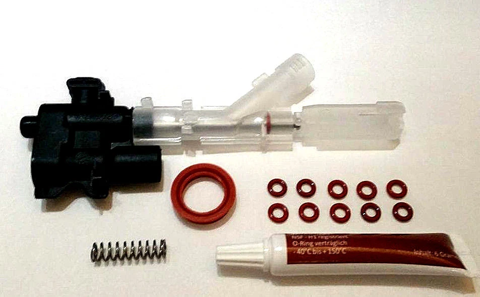 Melitta Caffeo Solo Typ E 950-111 222 Drainageventil + Dichtungsset + Fett - F06