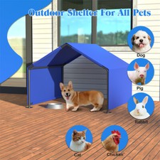 Dog Shade Shelter Outdoor Tent for Small Medium Dogs, Waterproof Sun Protection