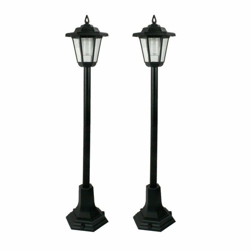 Garden LED Lights Lampost Solar Powered Borders Pathway Driveway Outdoor Patio - Picture 3 of 4