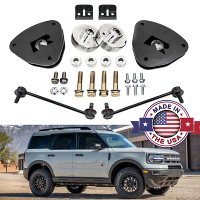 ReadyLIFT 69-21150 1.5'' SST Lift Kit Front & Rear Lift Kit for Ford Bronco Sport