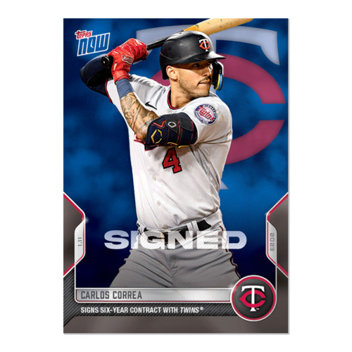 2022 Topps Now OS57 Carlos Correa