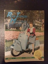 revue technique moto Scooter BERNARDET 250 Rtm 1951