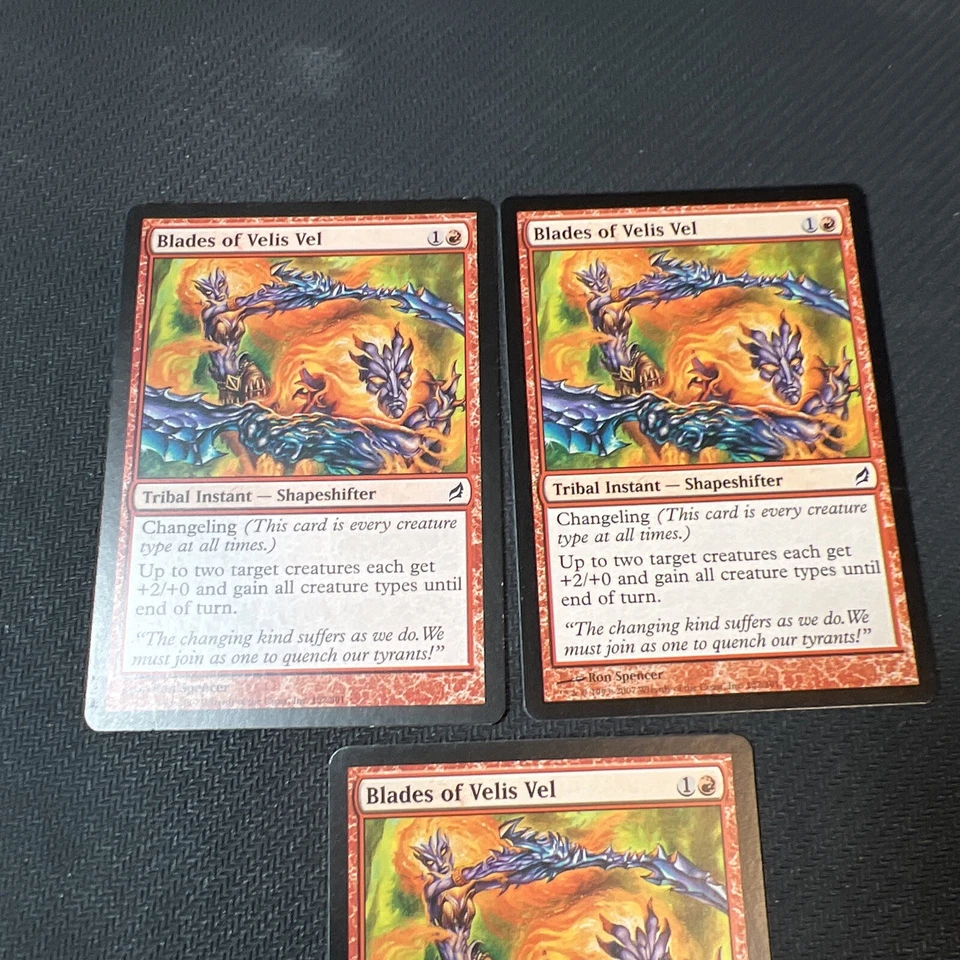 Blades of Velis Vel Magic The Gathering Mtg Lorwyn Card 3 - Image 3 of 4