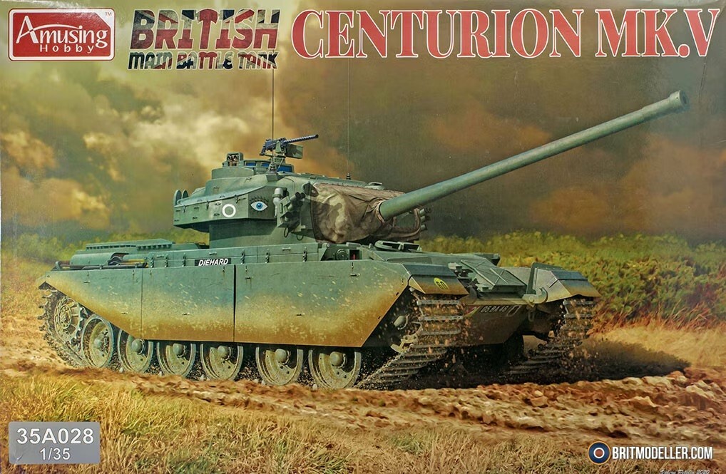 Amusing Hobby 35A028 1:35th scale British Main Battle Tank Centurion MK.V