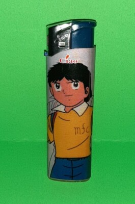 HOLLY E & BENJI RECHARGEABLE LIGHTER Benjy Captain Captain Tsubasa Dvd Lighter