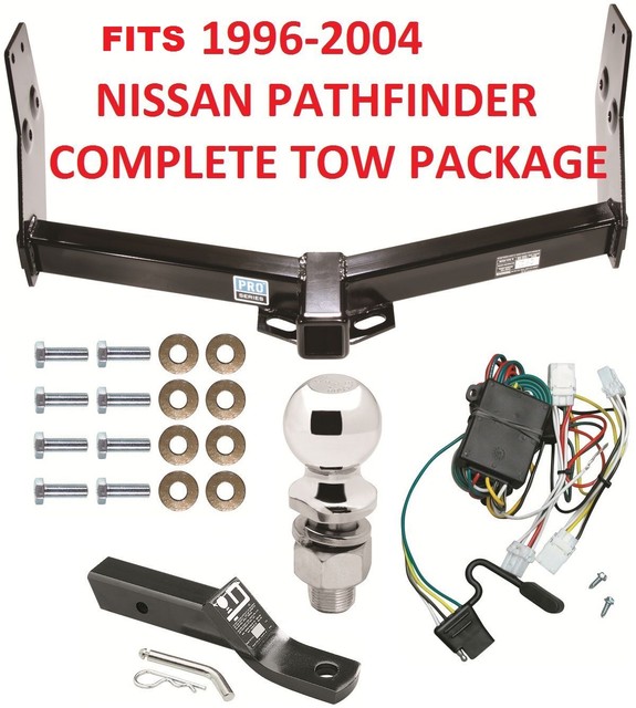 Complete Tow Hitch Package Fits a 1996 2004 NISSAN PATHFINDER eBay