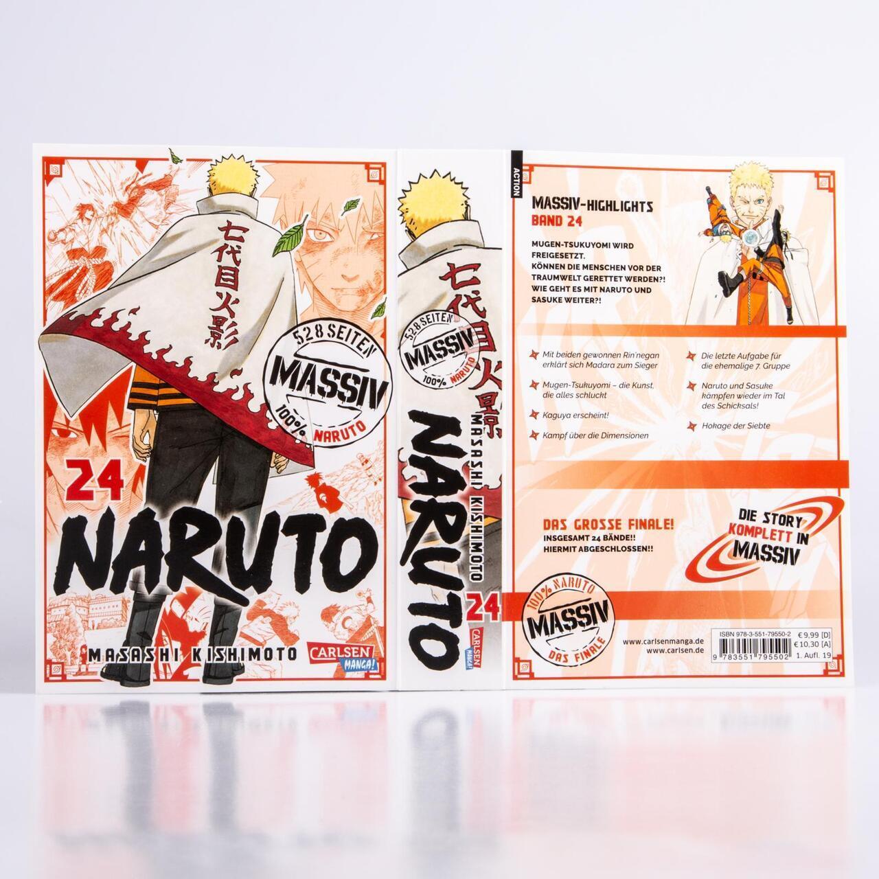 Thumbnail - Masashi Kishimoto / Naruto Massiv 24 / 9783551795502