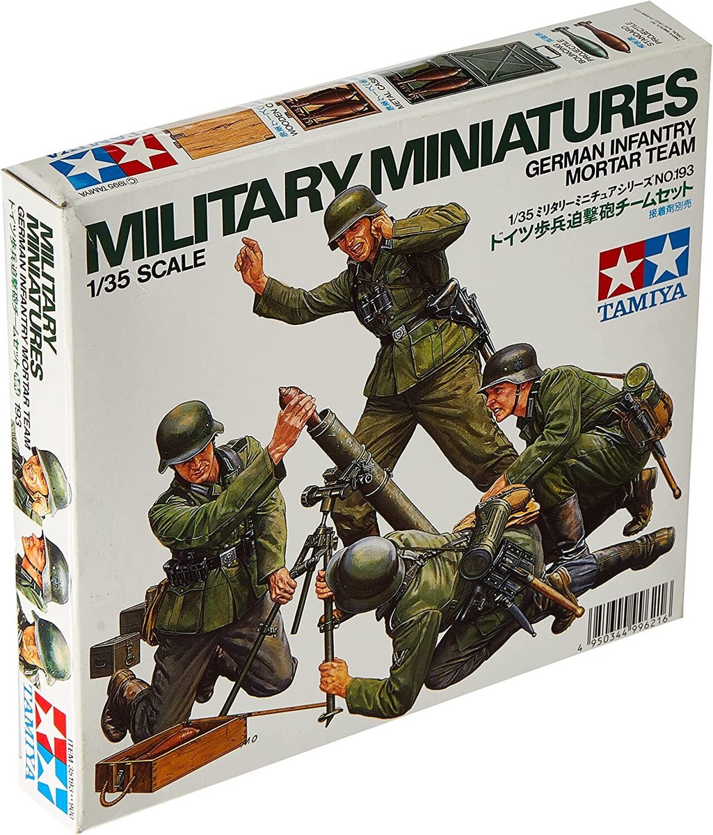 Figurine de l'armée allemande de Tamiya au 1/35