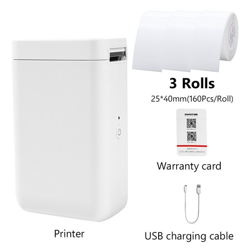 D101 Label Printer Or Tape Wireless Multiple Templates Thermal Maker Portable 1 - Picture 31 of 37