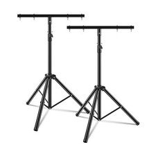 Juexica 2 Pcs DJ Light Stand Adjustable 35-63 Inch Par Can Tripod T-Bar Stage...