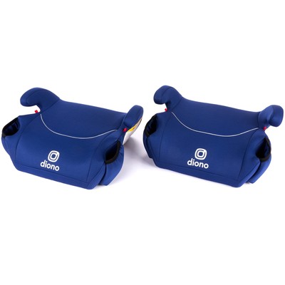 Diono Solana, No Latch, Pack of 2 Backless Booster Car Seats, Lightweight, Ma